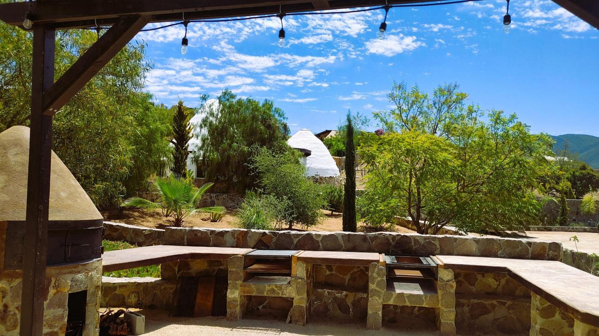 Vila Hacienda Eco-Domes Valle de Guadalupe Exteriér fotografie