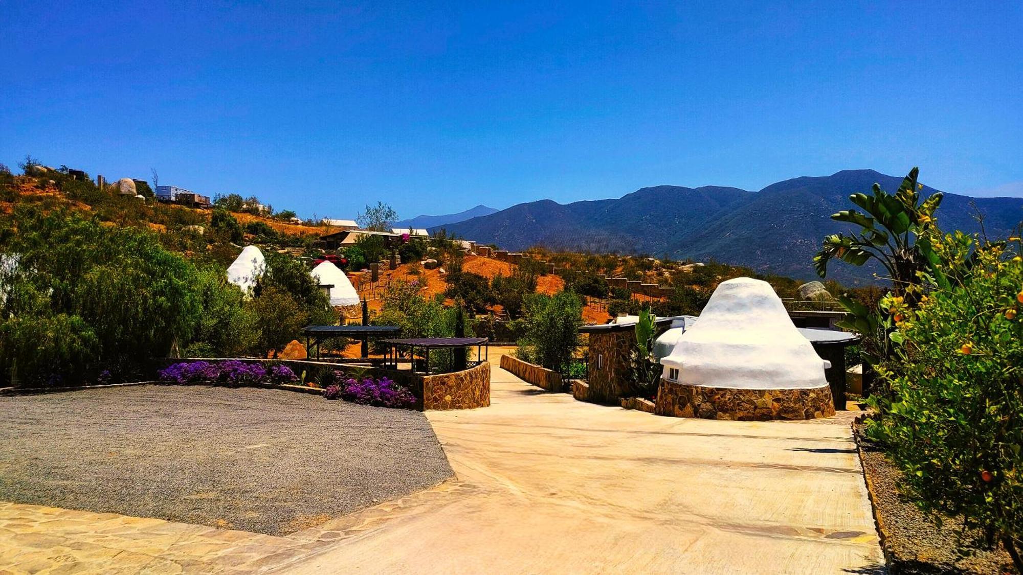 Vila Hacienda Eco-Domes Valle de Guadalupe Exteriér fotografie