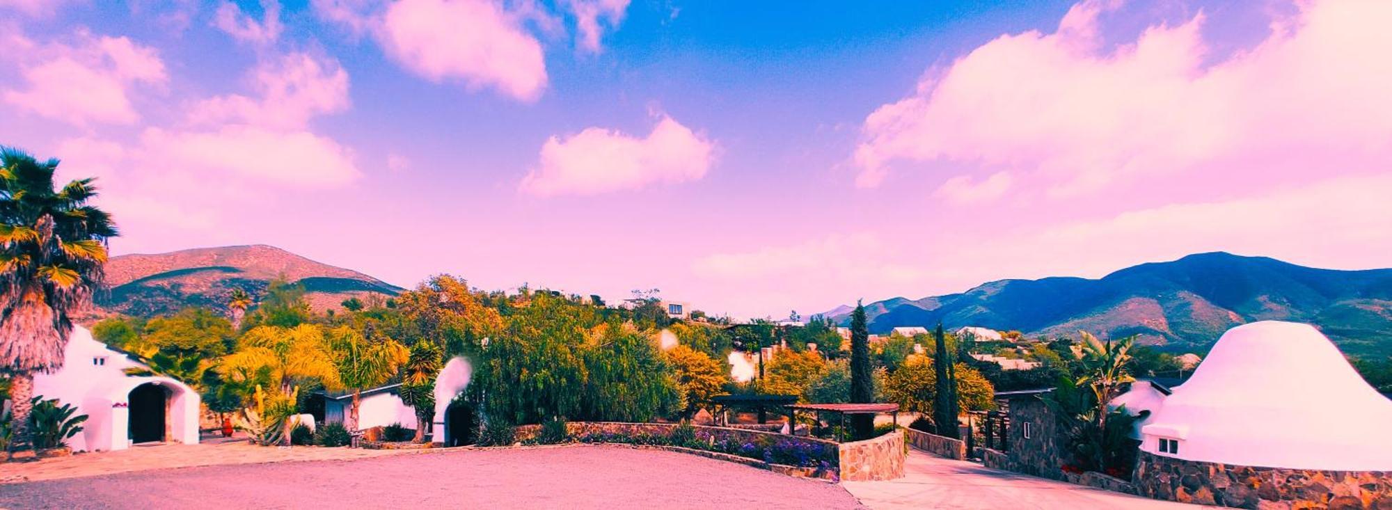 Vila Hacienda Eco-Domes Valle de Guadalupe Exteriér fotografie